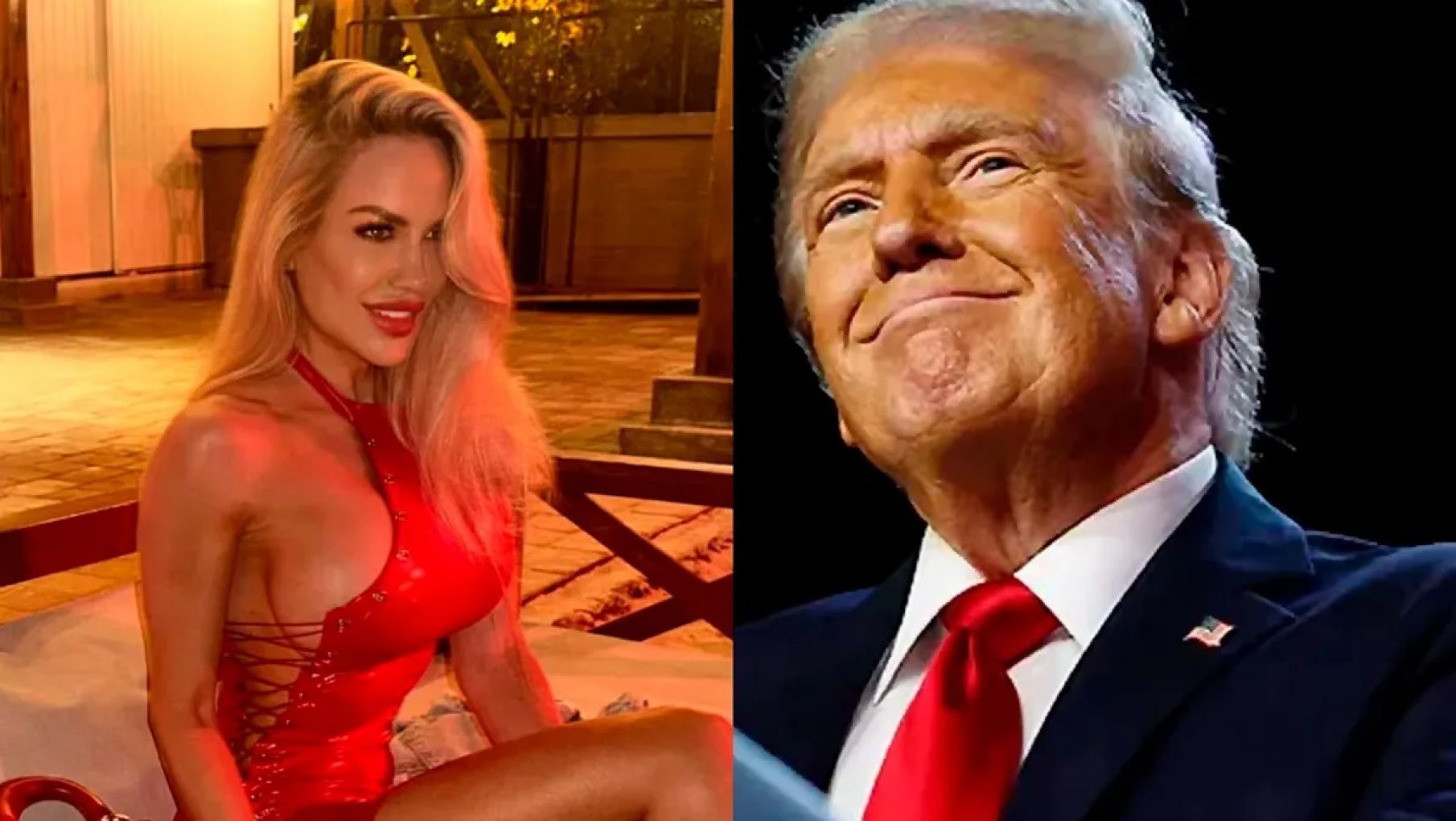 El sugerente saludo de Luciana Salazar a Donald Trump que generó suspicacias